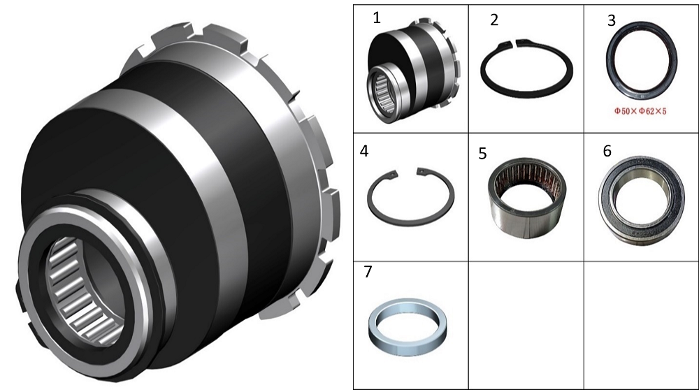 Натяжитель цепи эксцентриковый