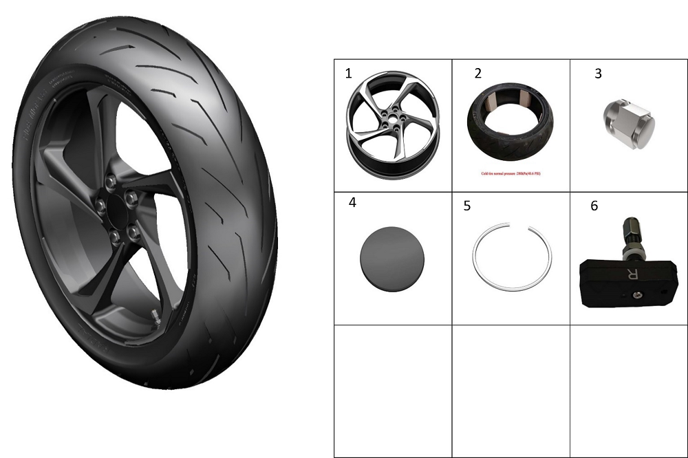 Заднее колесо