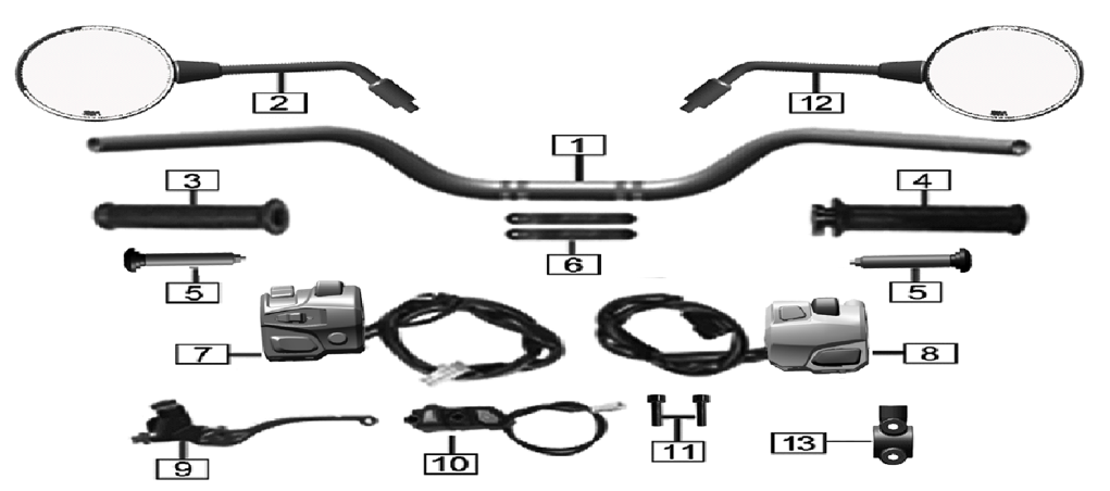 Руль.Зеркала.Переключатели