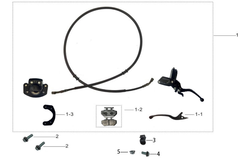 Задняя тормозная система