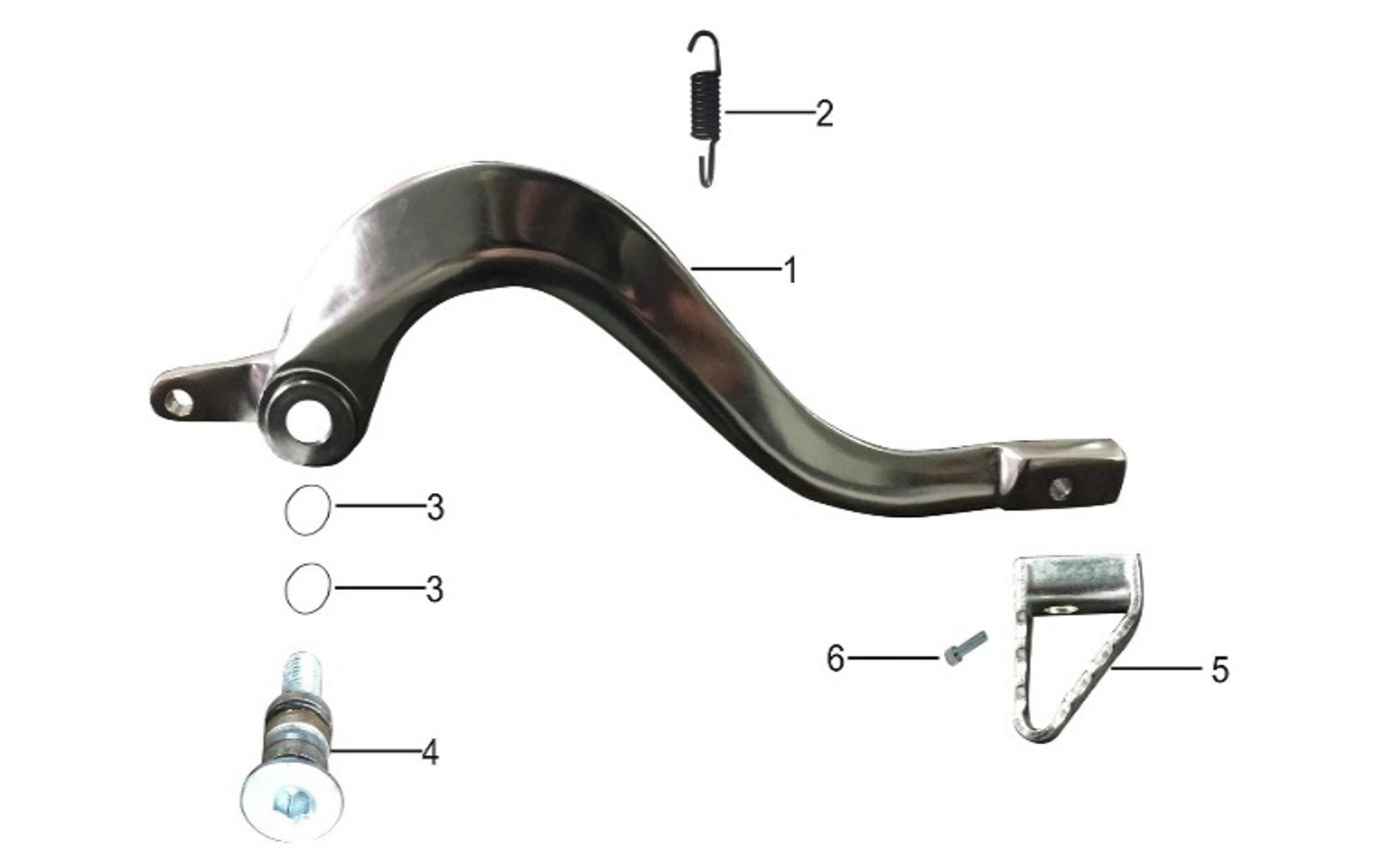 Педаль тормоза