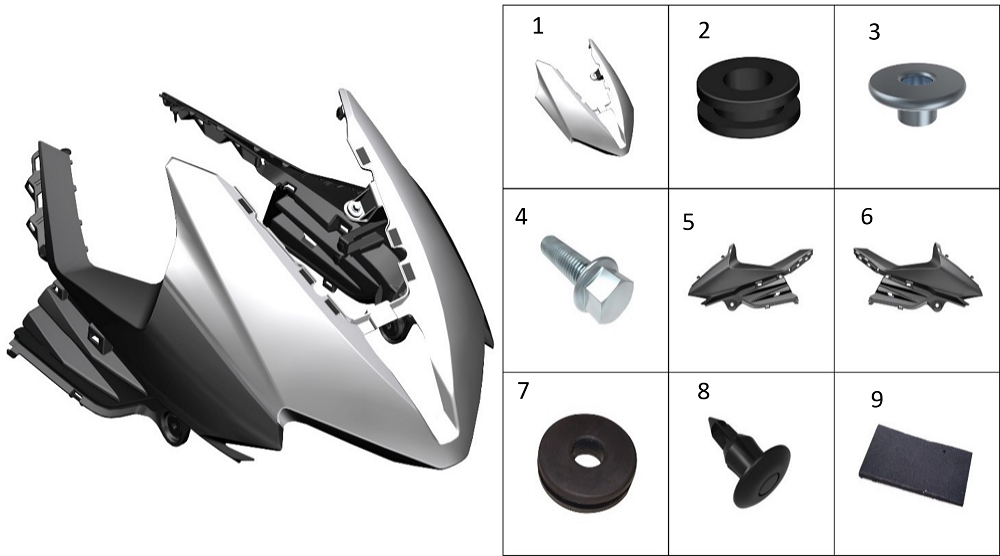 Обтекатель передний1