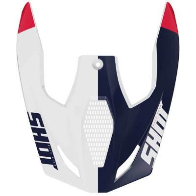 Козырек для шлема SHOT RACE RIDGE (синий/красный/белый, , 2500558-607-1386)