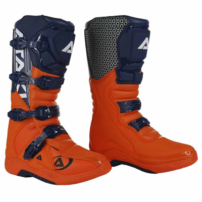 Мотоботы кроссовые ATAKI MX-001 (оранжевый/синий, 40, 1560404-872-4313)