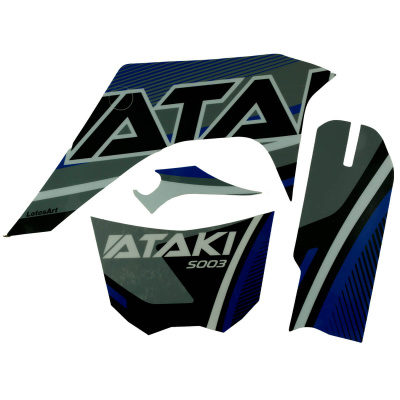 Комплект наклеек S003 (синий, , 1560337-769-5941)