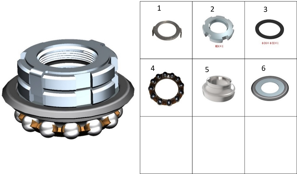 Подшипник рулевой колонки