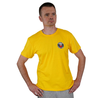 Футболка ROLLING MOTO рабочая (желтый, S, 110376-929-7307)