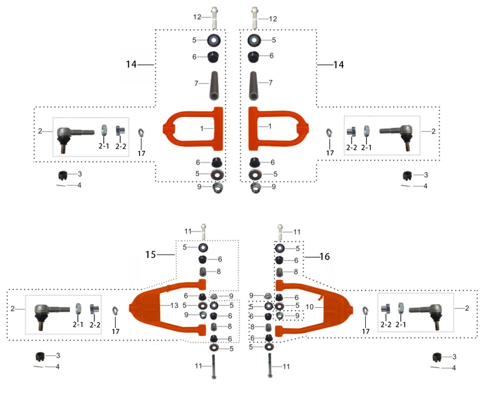 Рычаги подвески