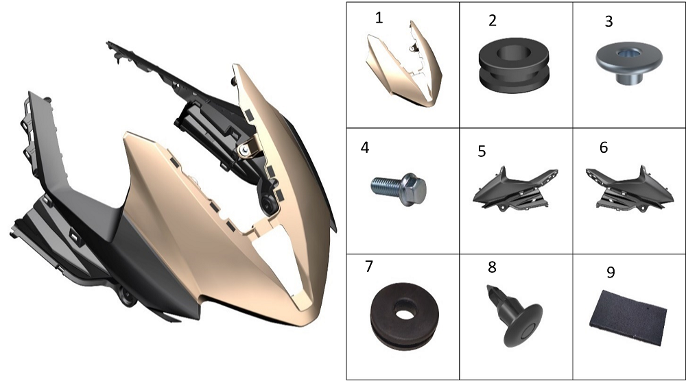 Обтекатель передний2
