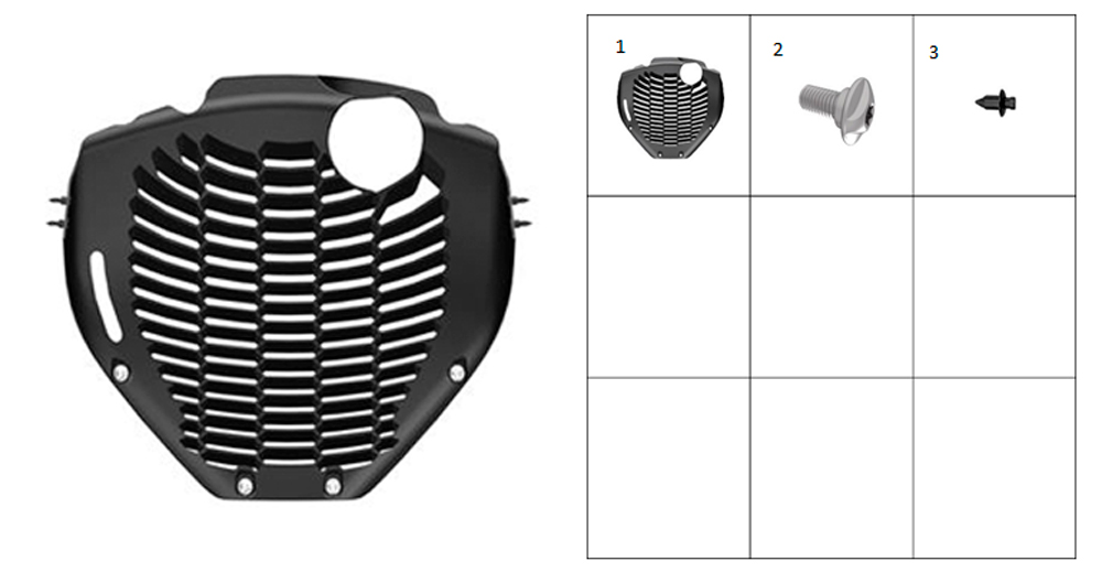 Сетка защитная радиатора охлаждения