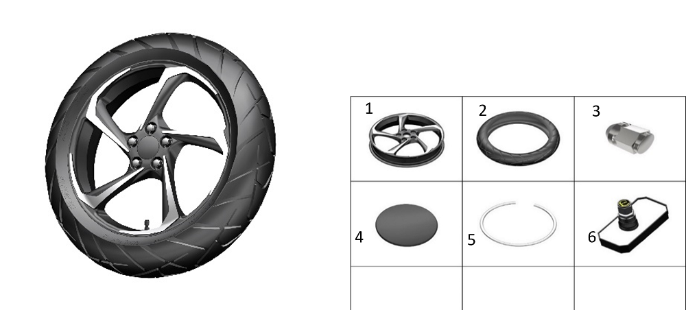 Колесо заднее