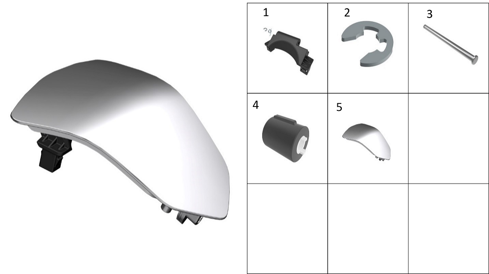 Фальш-крышка топливного бака1