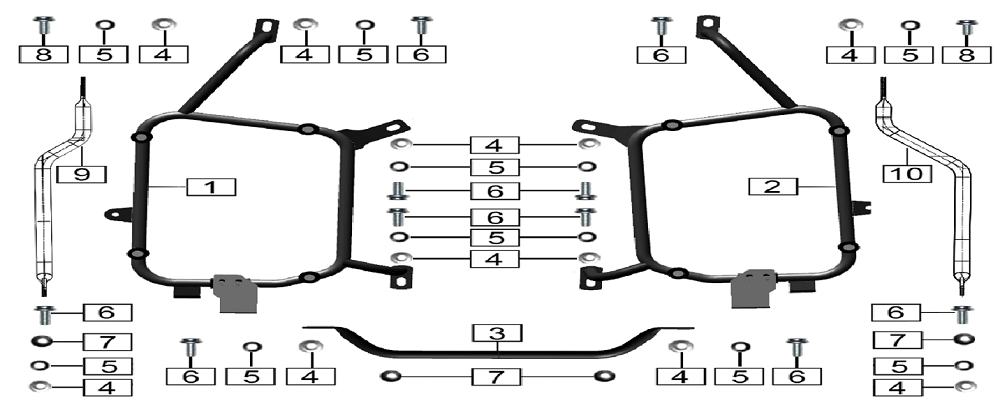 Боковые кронштейны