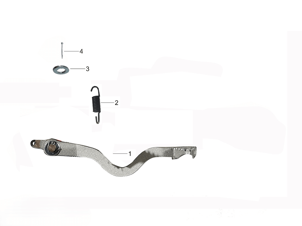 Педаль тормоза