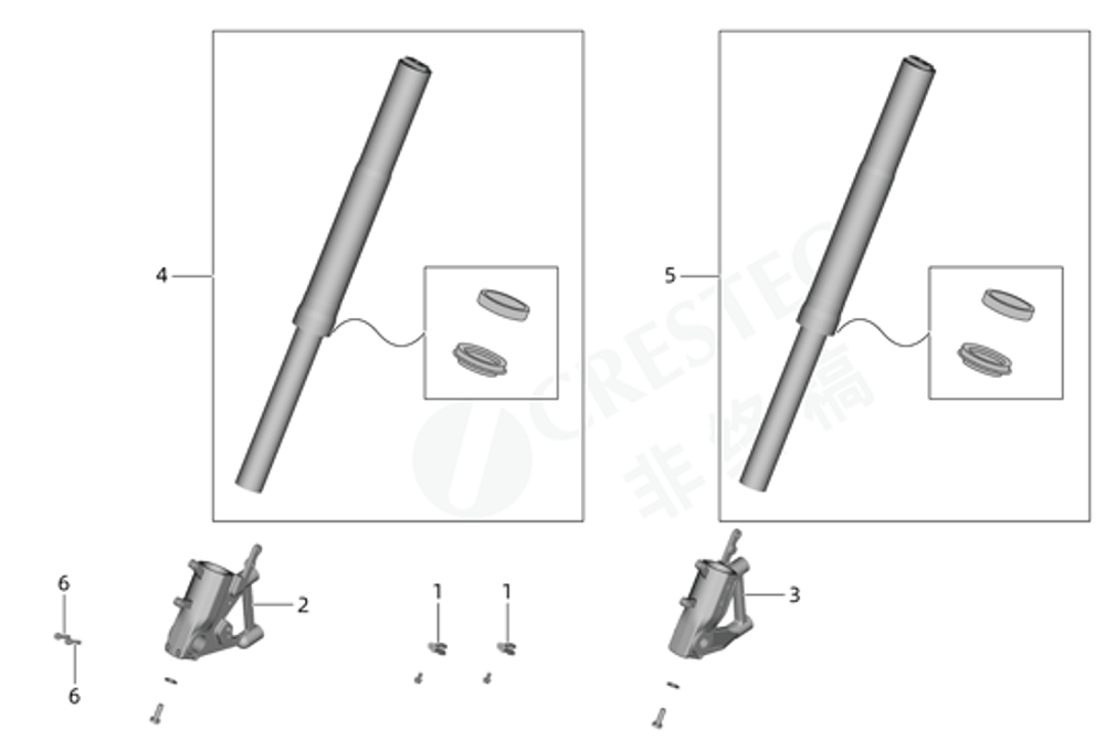 Передние амортизаторы