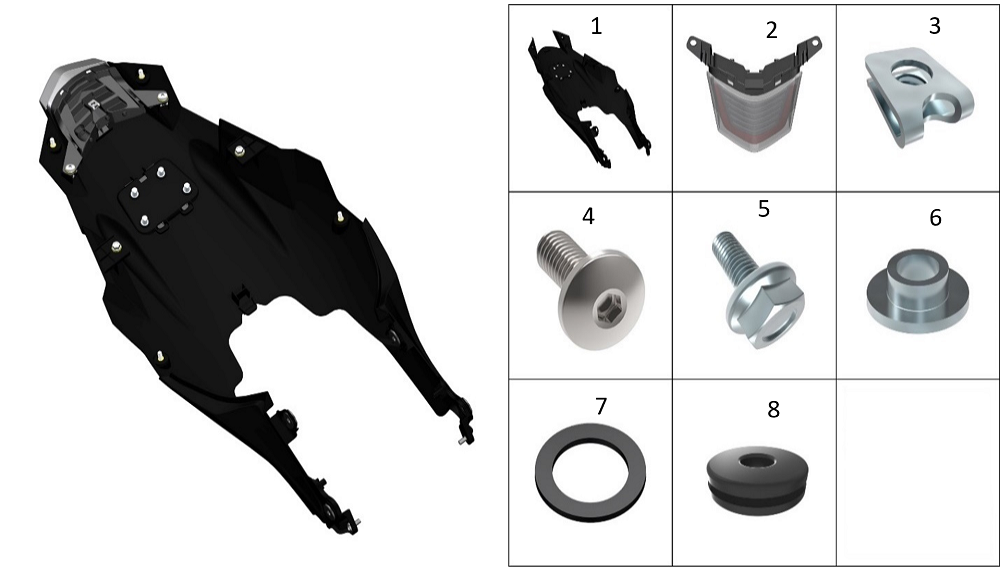 Обтекатель задний1