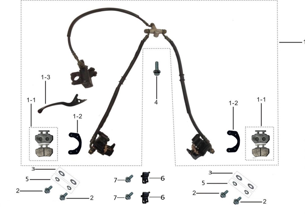 Передняя тормозная система