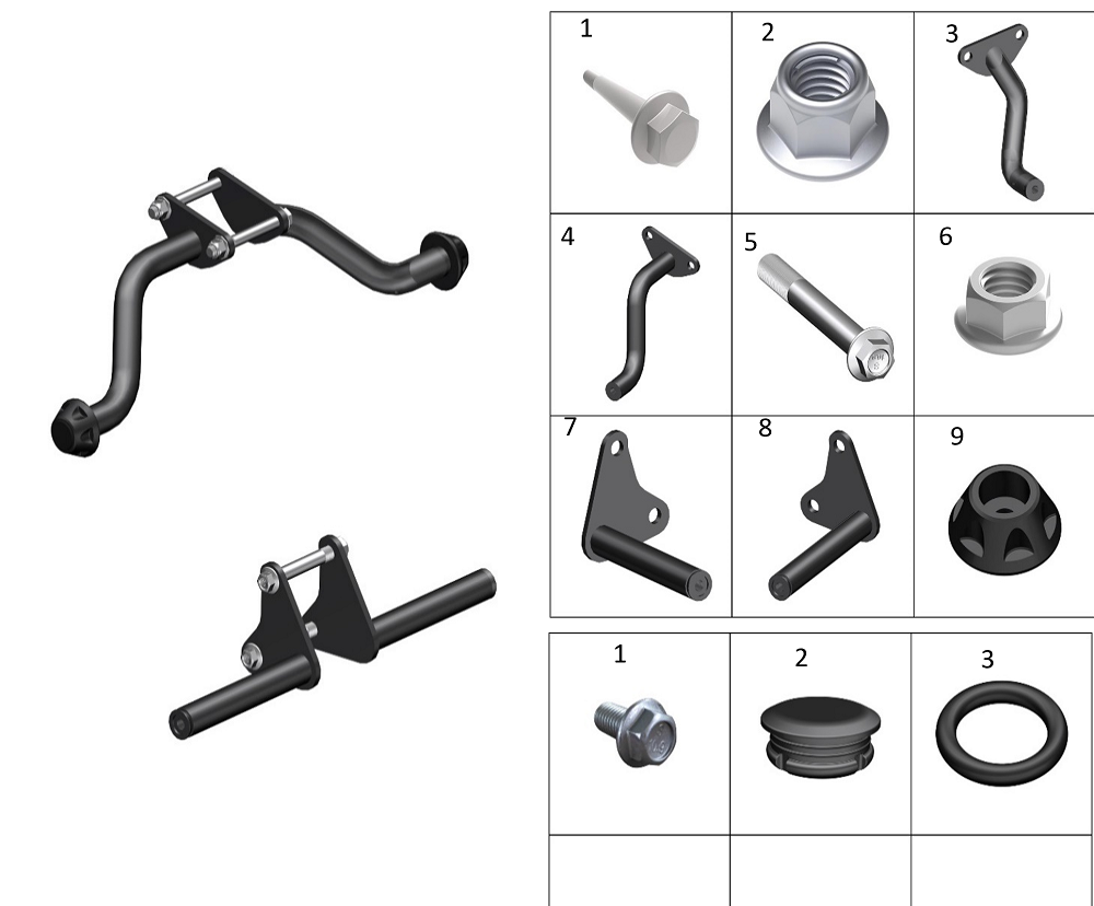 Защитные дуги боковые