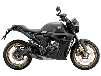 Мотоцикл ZONTES ZT125-G1 (4T ZT152MI EFI) 17/17 ПТС (черный/золотой, заводская упаковка, 1560537-796-9266)