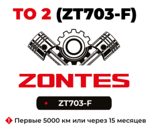 ТО-2 мотоциклов Zontes ZT703-F