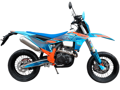 Мотоцикл GR8 F300A (4T YB300H) Motard (2025 г.) ПТС (, заводская упаковка, 1560337-790-8153)