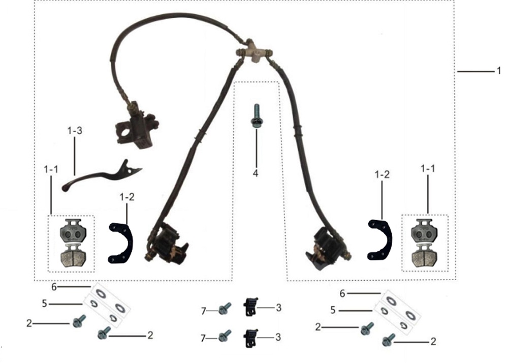 Передняя тормозная система