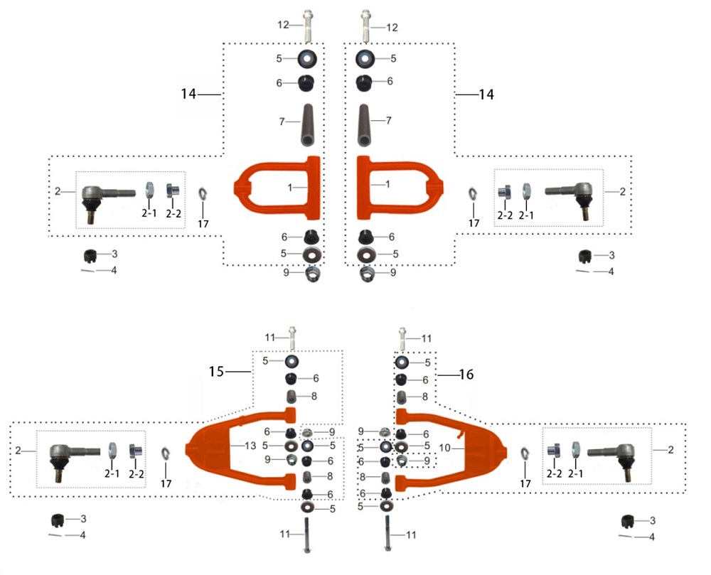 Рычаги подвески