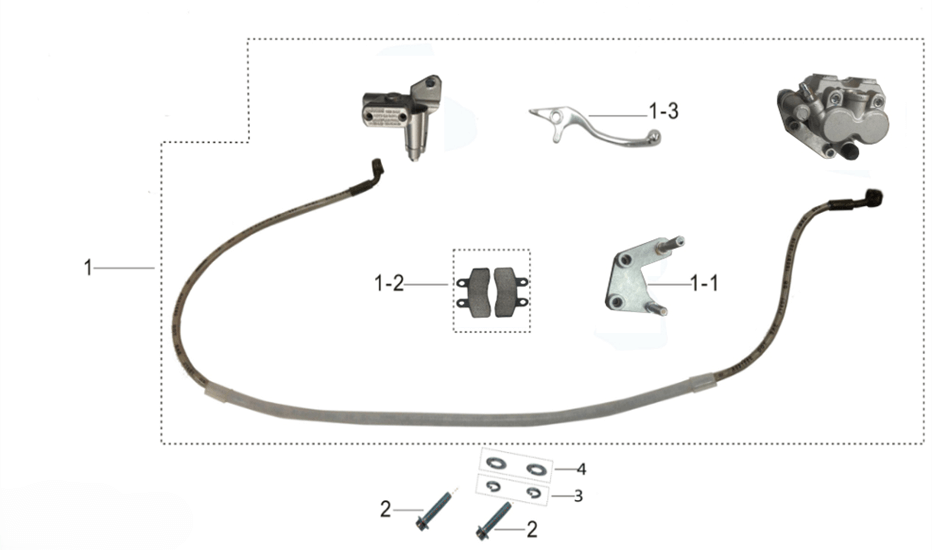 Передняя тормозная система