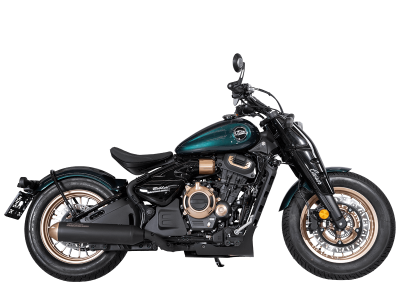 Мотоцикл CYCLONE RA600 BOBBER ПТС (зеленый, заводская упаковка, 1560555-796-9730)