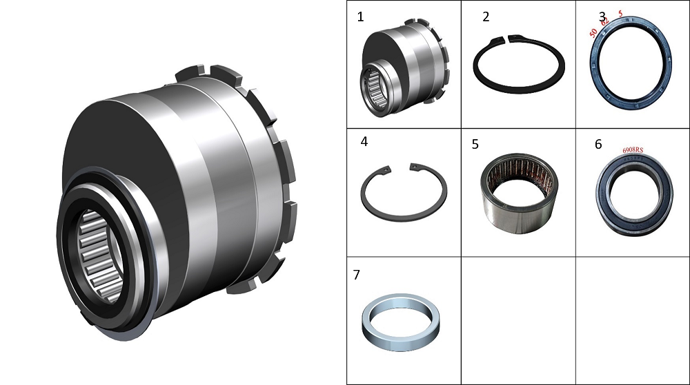 Натяжитель цепи эксцентриковый