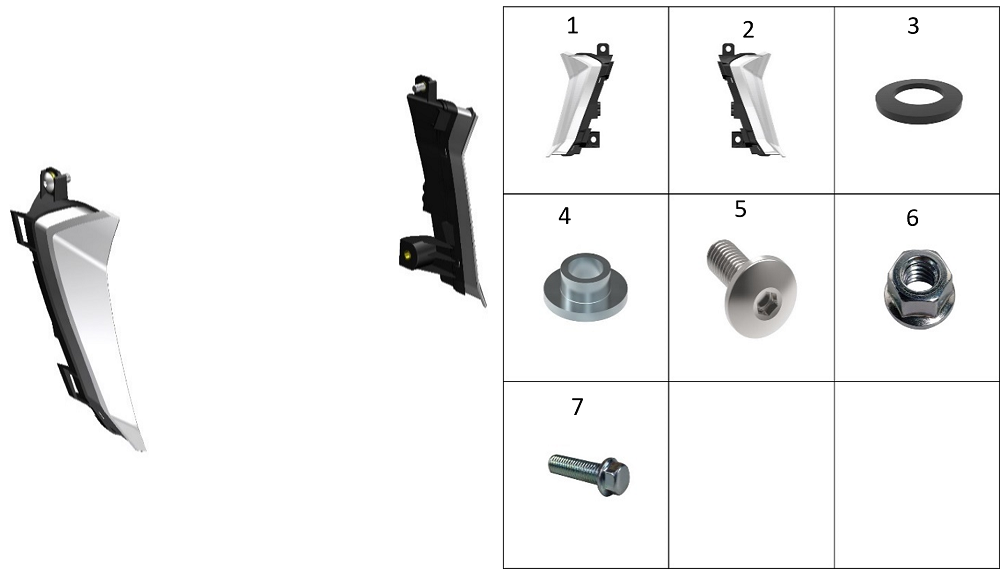 Указатель поворота передний