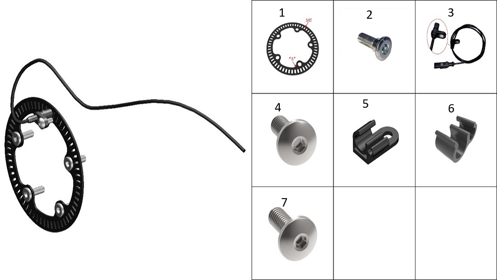 Датчик скорости колеса