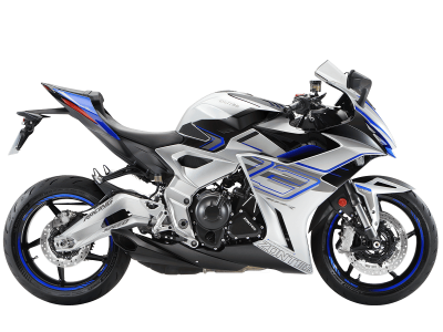 Мотоцикл ZONTES ZT703-RR (4T ZT370MU EFI) 17/17 ПТС (серебристый/синий, заводская упаковка, 1560537-796-3849)