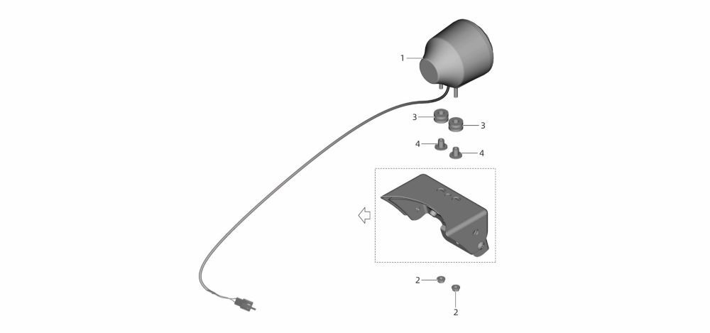 Фонарь задний