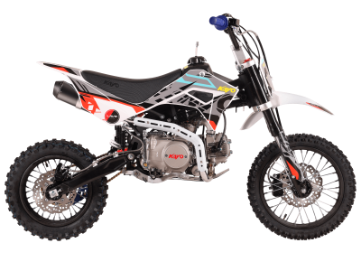 Питбайк KAYO MINI К125EM 14/12 (механ. сцепл., эл. стартер 2026 г.) (, заводская упаковка, 1560012-789-2822)