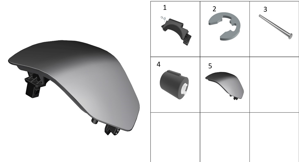 Фальш-крышка топливного бака
