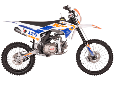 Питбайк KAYO BIG-MINI K125EM 19/16 TT (механ. сцепл., эл. стартер 2026 г.) (, заводская упаковка, 1560012-789-7819)