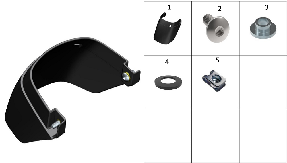 Центральная часть нижнего крыла