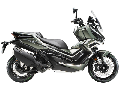 Максискутер ZONTES ZT368T-G (ZT1P79MP EFI) 17/14 ПТС (зеленый, заводская упаковка, 1560537-796-2299)