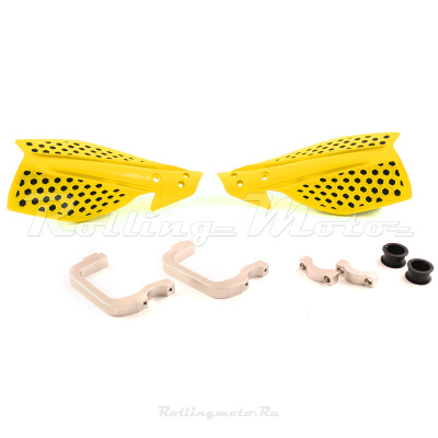 Защита рук MX (пара) HP26 SM-PARTS (желтый, , 020184-123-8508)
