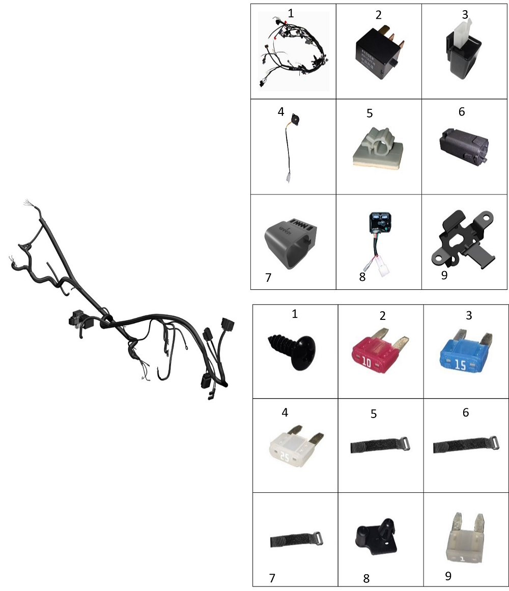 Электропроводка и реле