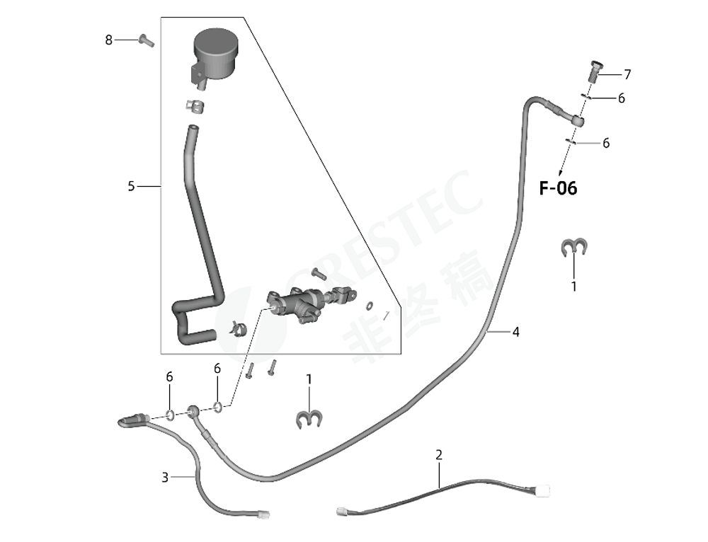 Главный тормозной цилиндр