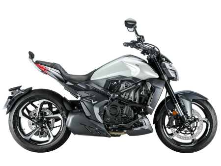 Мотоцикл ZONTES ZT350-V1 (4T ZT184MP EFI) 17/17 ПТС (серебристый, без упаковки, 1560537-796-8268)