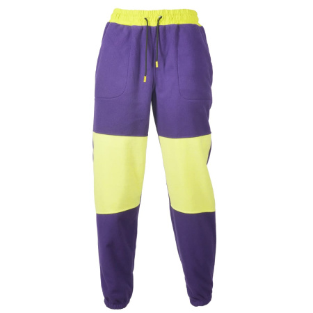 Брюки ROLLING MOTO FLEECE (фиолетовый/Hi-Vis желтый, S, 6430474-815-4353)
