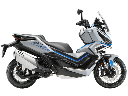 Максискутер ZONTES ZT368-G (ZT1P79MP EFI) 17/14 ПТС (серый, заводская упаковка, 1560537-796-7483)