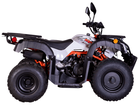 Квадрицикл KAYO AU150 CVT (белый пластик 2024 г.) (ПТС) (, без упаковки, 1560012-824-2674)