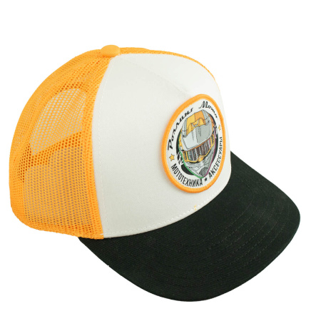 Бейсболка ROLLING MOTO KIDS (черный/белый/желтый, , 1560148-817-6992)