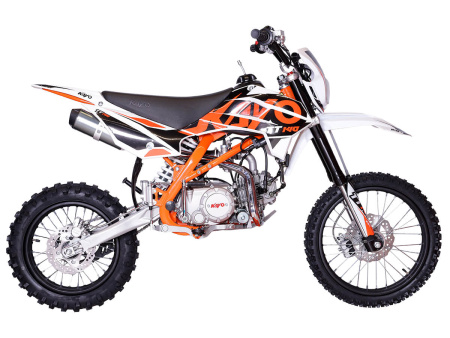 Питбайк KAYO BASIC TT140EM 17/14 KRZ (механ. сцепл., эл. стартер 2022 г.) (, заводская упаковка, 1560012-789-1100)