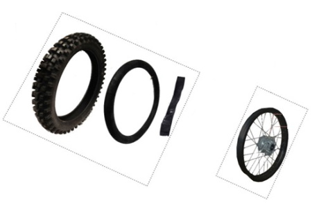 Заднее колесо К1L 16