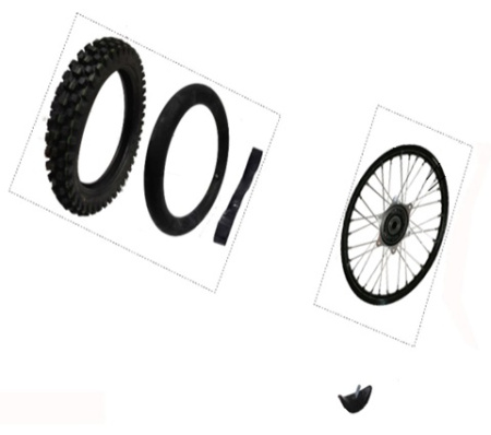 Заднее колесо К6EFI CARB KT250